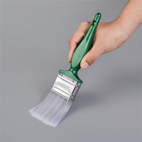 1inch2inch vintage plastic handle paint brushes wall