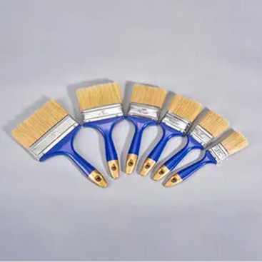 5inch vintage plastic handle paint brushes wall