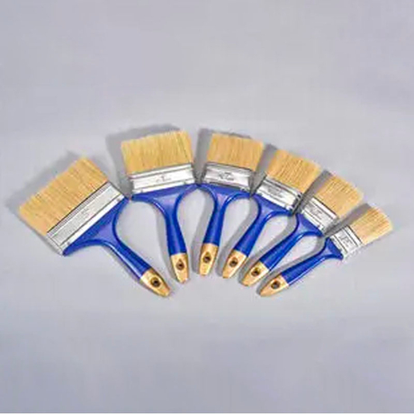 5inch vintage plastic handle paint brushes wall