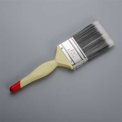 2-1/2 Inch White And Black PBT Oval Red Tail Handle Paint Brush