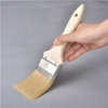 2 Inch Soft White Synthetic without Paint Tip Wooden Handle Piant Brush