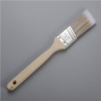  Long Wooden Handle 1" To 4" Colorful Polyster/Synthetic Paint Brush 