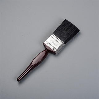 2 Inch Black PBT Plastic Round Handle Stinless Steel Ferrule Water Based Paint Brush