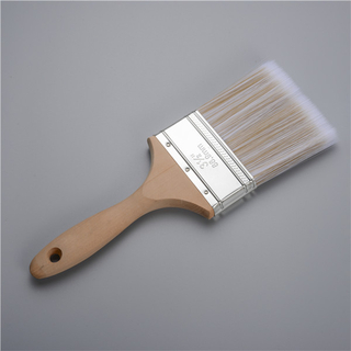 Professional 1" to 4" Synthetic Paint Brush with Wooden Handle High Quality Brush 