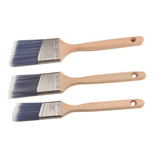 long wooden handle paint brush